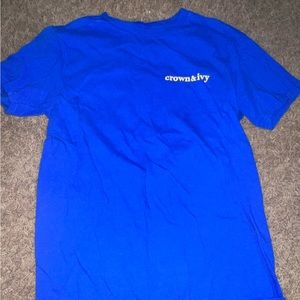 crown & ivy tshirt